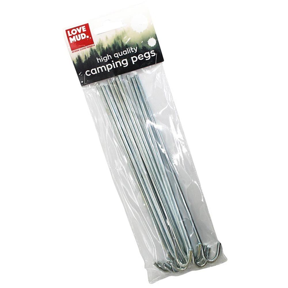 Love Mud Śledzie kempingowe Stal galwanizowana 10 szt.