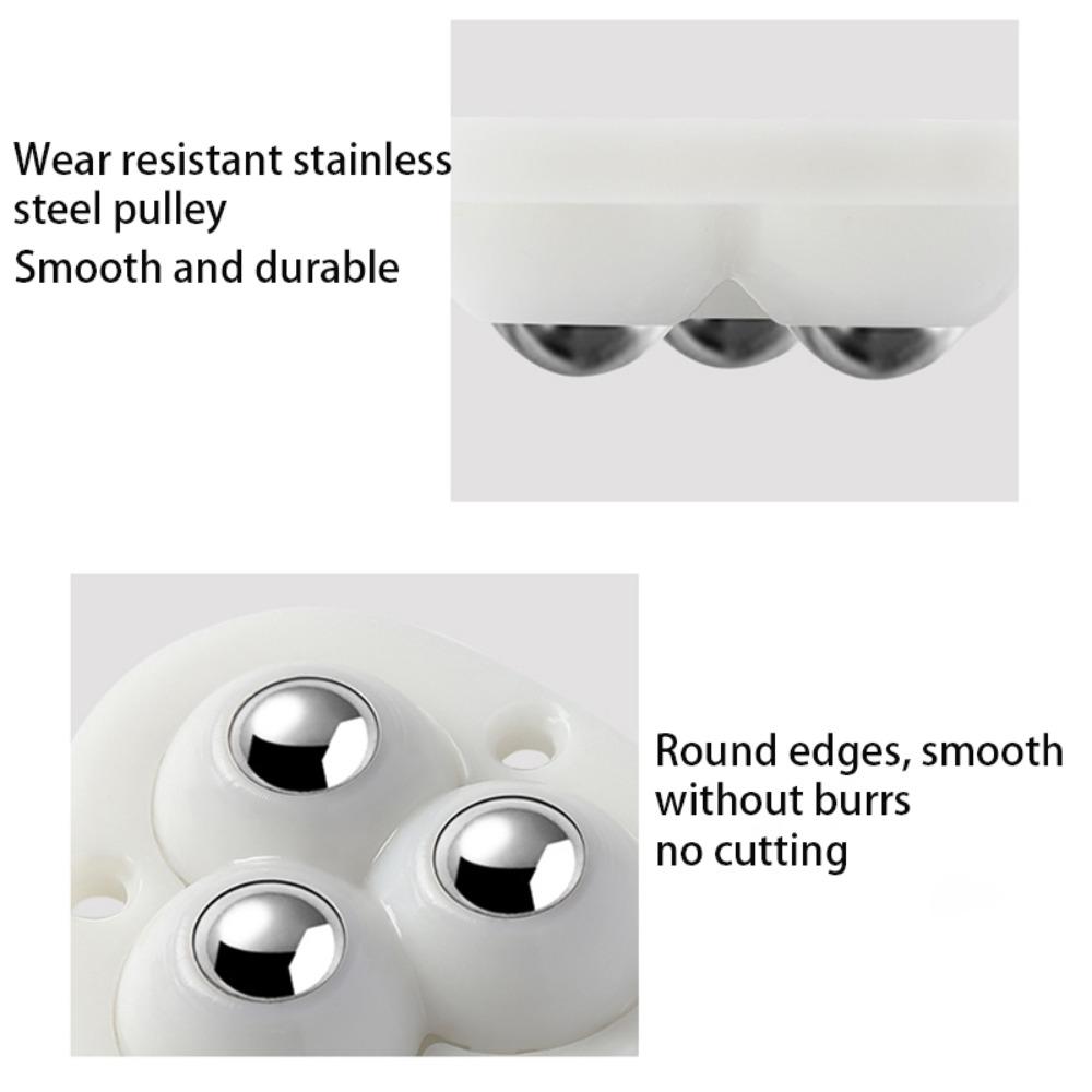 Ball Caster Rotating Wheel Sticky Pulley Furniture Caster Caster Wheel Universal Wheel Ball Wheel