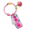 Acrylic Text Allegory Brand Keychain Berry Troubles Creative Exquisite Car Key Pendant Bag Pendant
