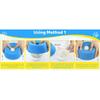 Anti-Choking Slow Feeder Dog Bowl Non-Slip 3/4 Cup - Lick Toy for Liquid Treats Bone Broth Ice Cream Yogurt