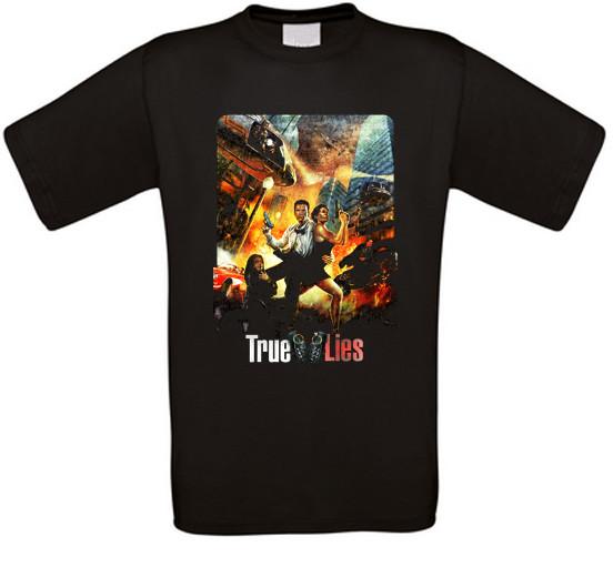 True Lies Action Cult Movie T-Shirt All Sizes XL