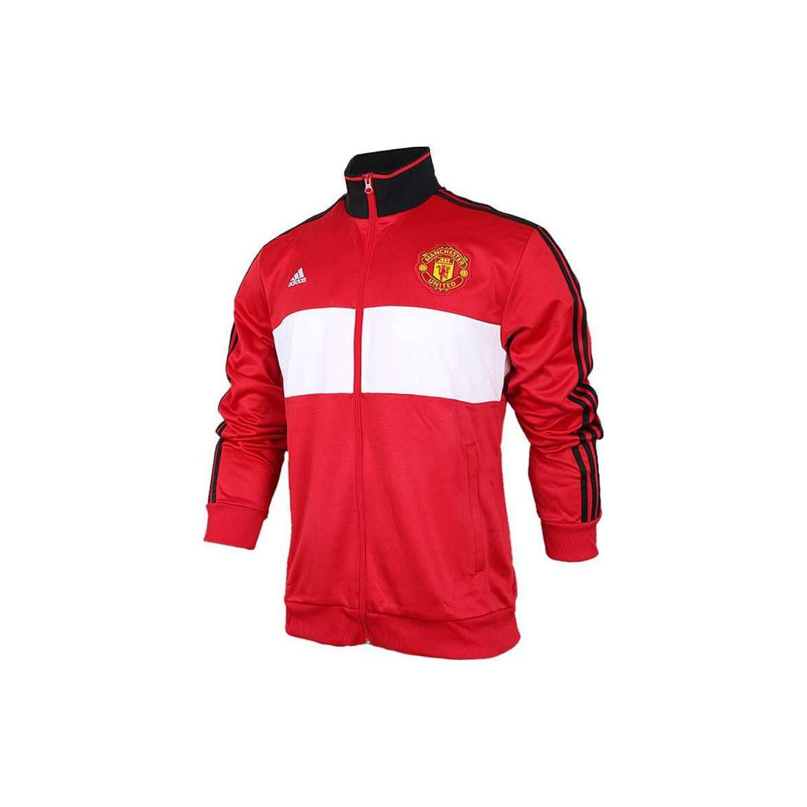 adidas Manchester United 3-Stripe Track Jacket Men s BQ2232 L