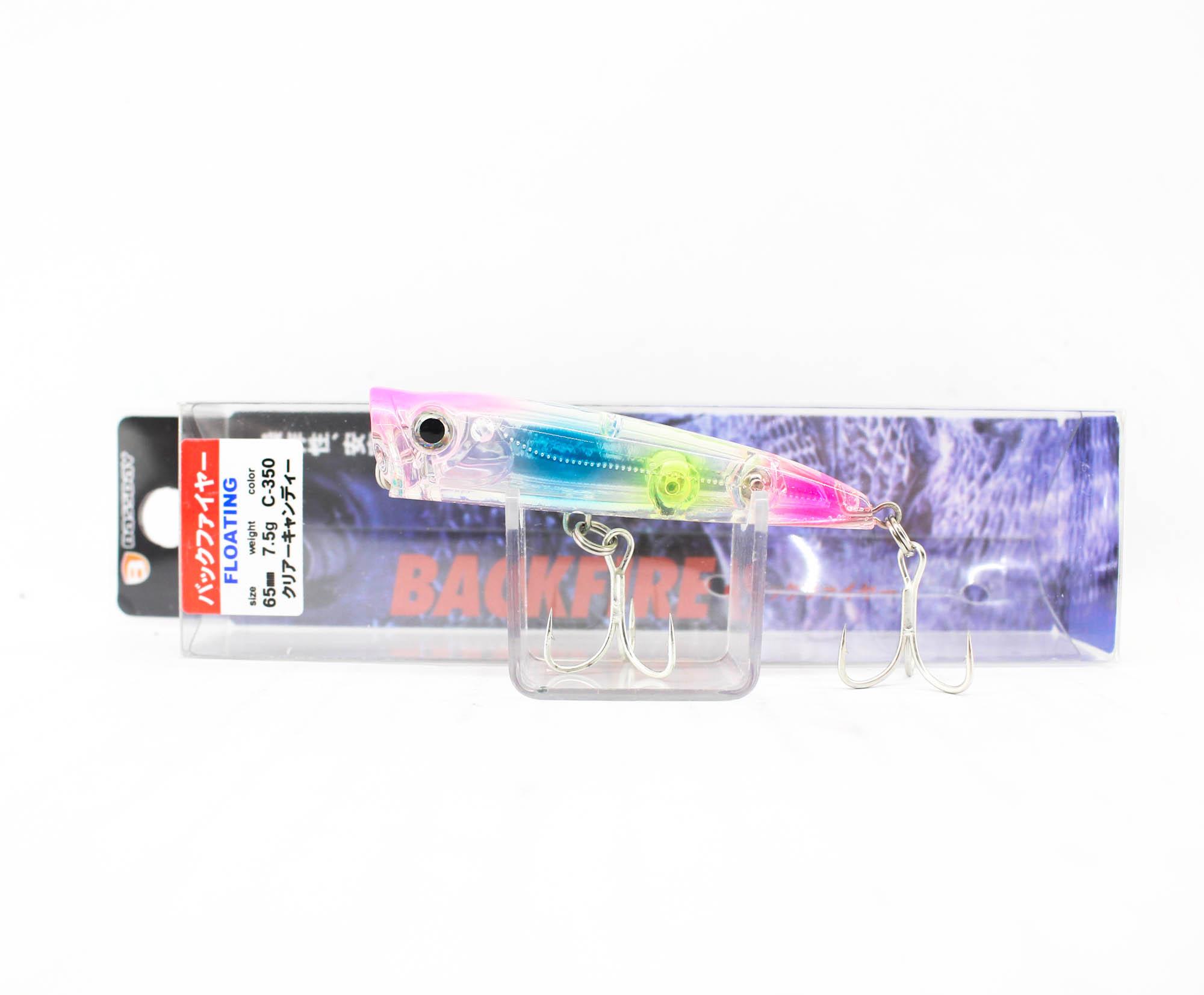 

Плавающая приманка Bassday Backfire Popper C-350 (9407)