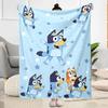 Halloween Bluey Gang Blanket Soft & Cozy Suitable for Sofa Couch Bed Four Seasons Multipurpose Modern Style Birthday Christmas Gift Blanket
