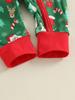 Autumn Baby Romper: Christmas Zipper Long-Sleeve Suit for Crawling & Outings
