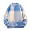 Southeast Asia Autumn/Winter 2025 Faux Mink Velvet Round Neck Sweater for Men - Hot Seller