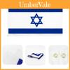 High-quality 90*150cm Israel Flag Polyester Fabric Blue And White