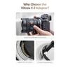 Viltrox E-Z Booster Lens Mount Adapter Auto Focus for Sony E-mount Lens Adapter To Nikon Z-mount Series Mirrorless Camera Z5 Z50