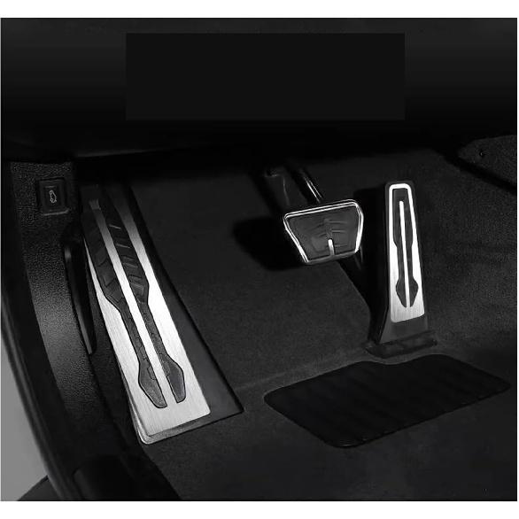 Compatible For 2011-2024 BMW 3 4 5 6 7 Series X3 X4 X5 X6 Car Accelerator Fuel Brake Pedal Foot Rest Pedals Plate Cover Non Slip Pad