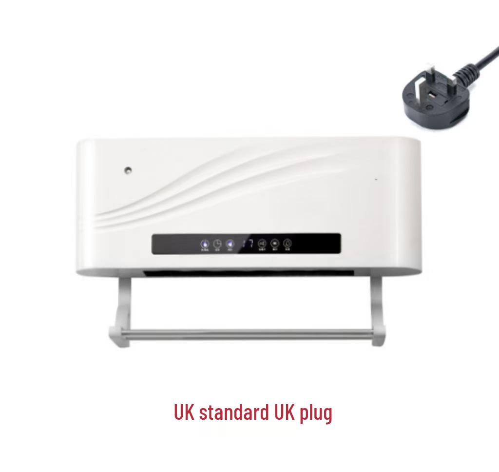 Wall-Mounted Fast Heater & Humidifier for Home and Bathroom - Dual Use for Wet & Dry