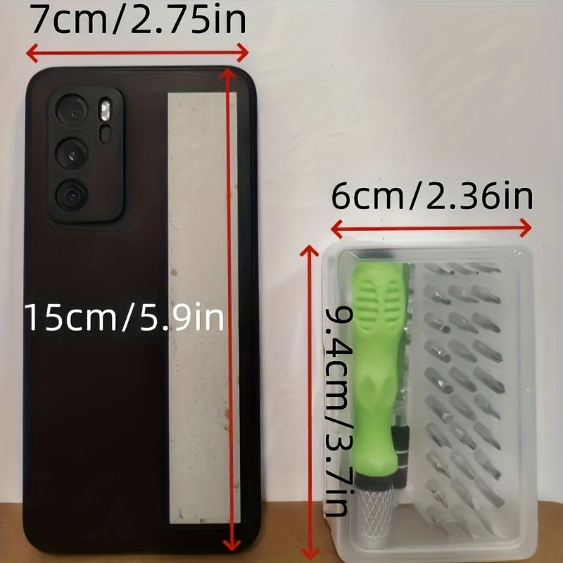 32-in-1 Multifunktions-Schraubendreher-Set mit 30 magnetischen Torx- & Kreuzschlitz-Schraubendreherbits – Handliches Reparaturwerkzeug für Handys