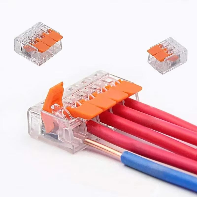 10pcs PCT 412-415 Wire Terminal Connectors Crimping Machine Connetctor Quick Quality Harness Cable Block Assembling Splice