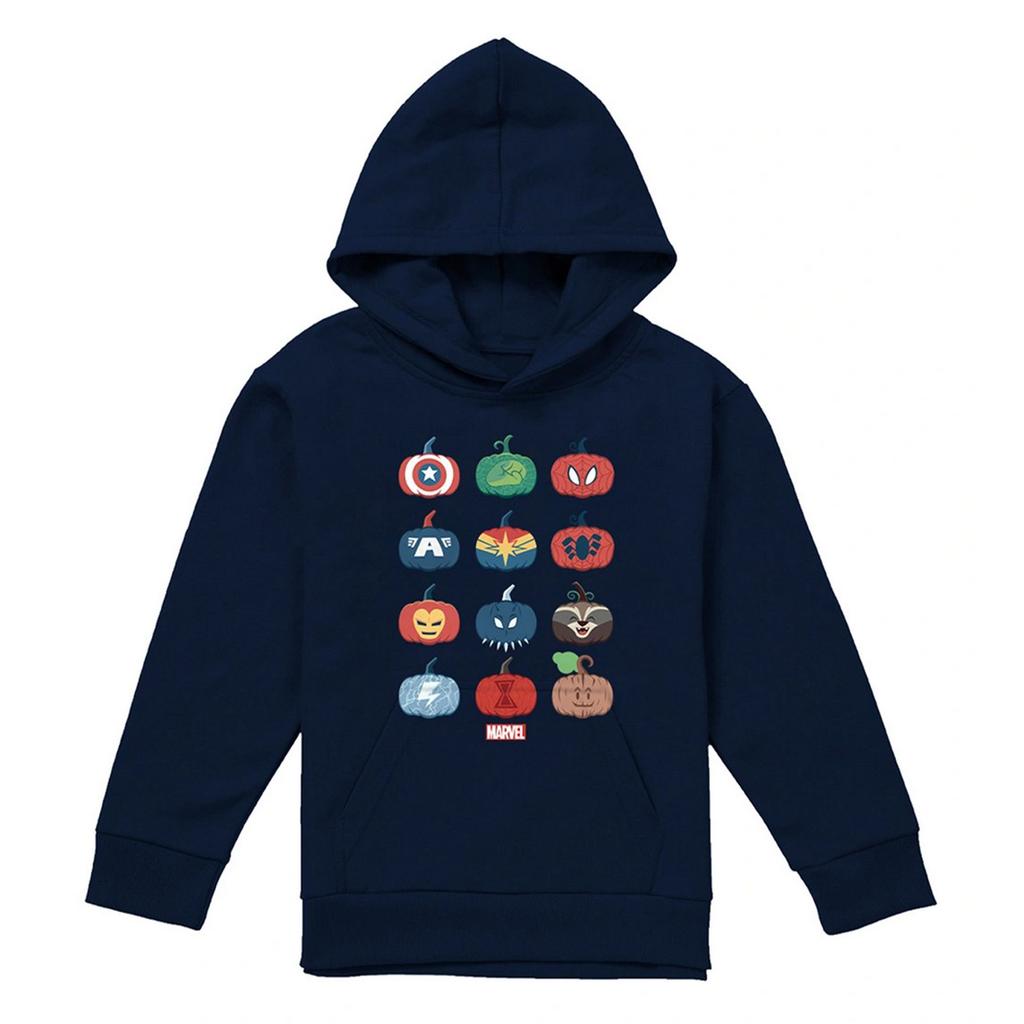 Marvel Childrens/Kids Hero Pumpkins Pull Over Hoodie