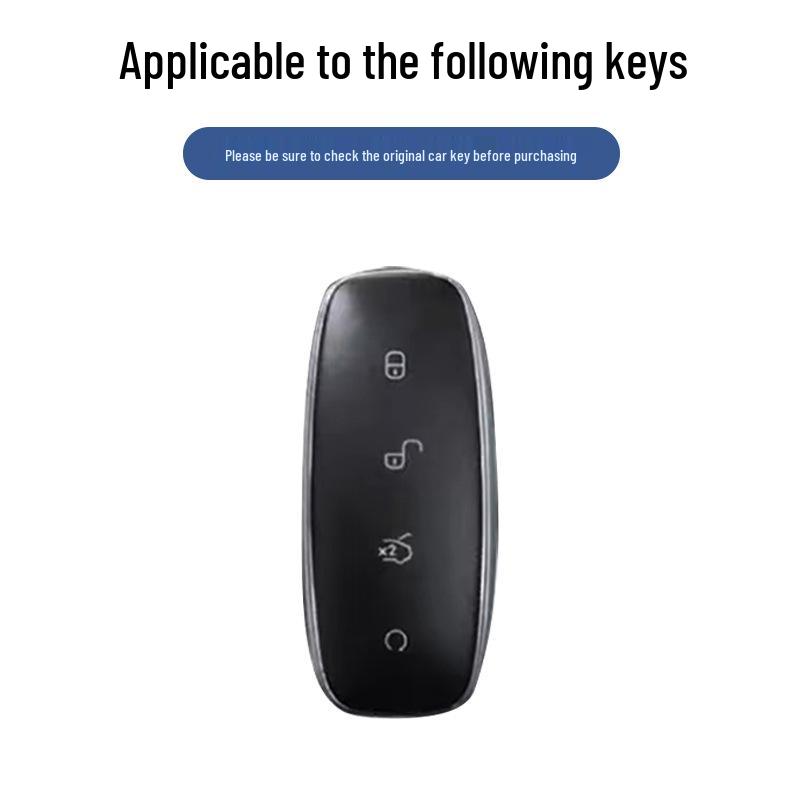 Denza D9 Key Case for 23 Models - High-End N7 N8 Car Remote Control Key Shell & Buckle