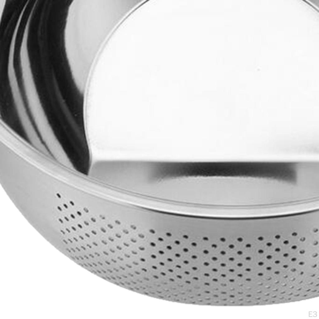 Bowl Wash Rice Fruit Vegetable Kitchen Side-Bottom Strainer Sieve