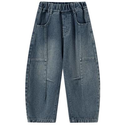 Boy's Autumn Casual Denim Jeans