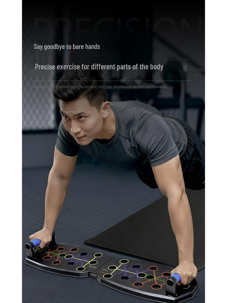 Portable Multifunctional Foldable Push-Up Board Stand for Cross-Border Use