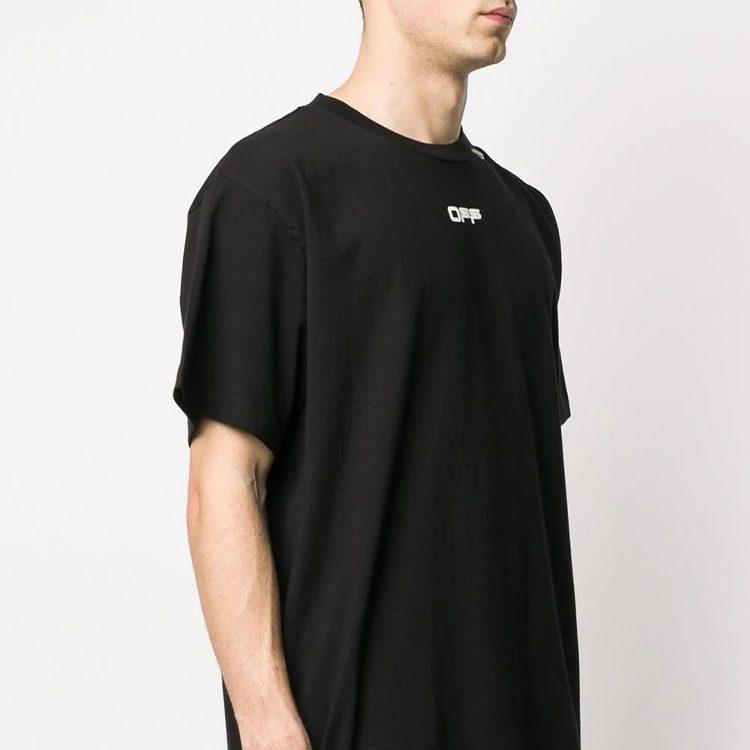 OFF WHITE Oversized Fit Caravaggio Square T Shirt OMAA038S201850051088