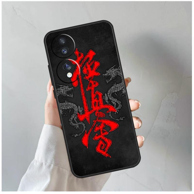 

Kyokushin Karate Symbol Phone Case For Honor X8b X9b X8 X9 X6a X7a X8a X9a Honor Magic 6 Pro 5 Lite 50 70 90 Cover Honor 70