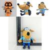 Adorabile Peluche Cane Uomo Per Bambini Caratterizzato da Materiale Morbido e Carino Design a Cartone Animato