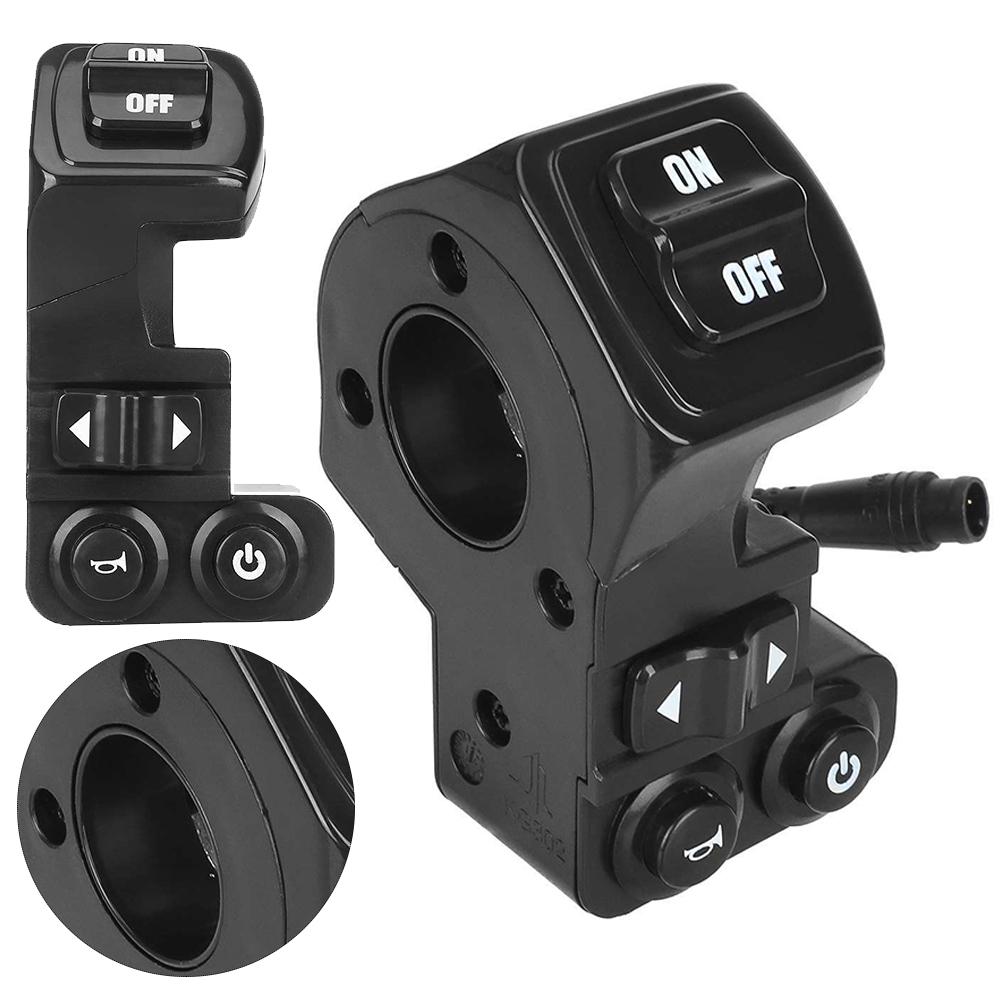 Electric Waterproof Scooter Turn Horn Switch Steering Horn Button Key Handlebar Toggle Switch for Kukirin G2Pro/G2ProDB/G2Max