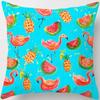 Creative Cartoon Flamingo Cushion Cover Home Living Room Bedroom Sofa Car Decorative Pillowcase 45*45Cm