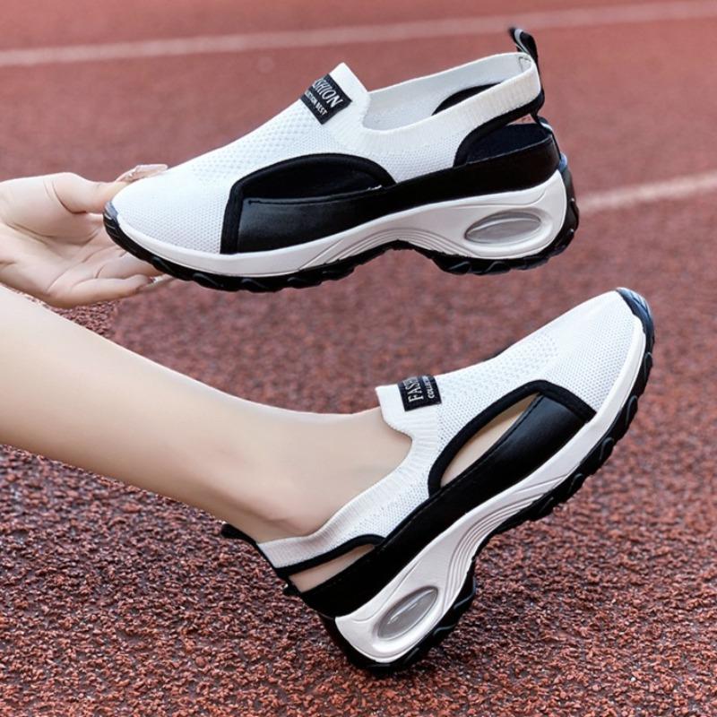 Women Sneakers New Outdoor Wear Soft Bottom Sport Shoes Women Anti-Slip Breathable Sneakers Hollow Out Slip-On Sneakers Women