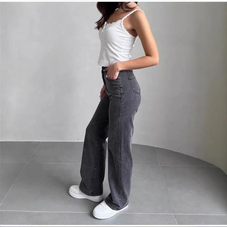 2025 Russian Women's Tall Jeans: New Fashion for Cross-border Dropshipping