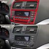 For Acura TSX 2003-2008 Car Carbon Fiber Black Stickers Car Interior Decorative Accessories