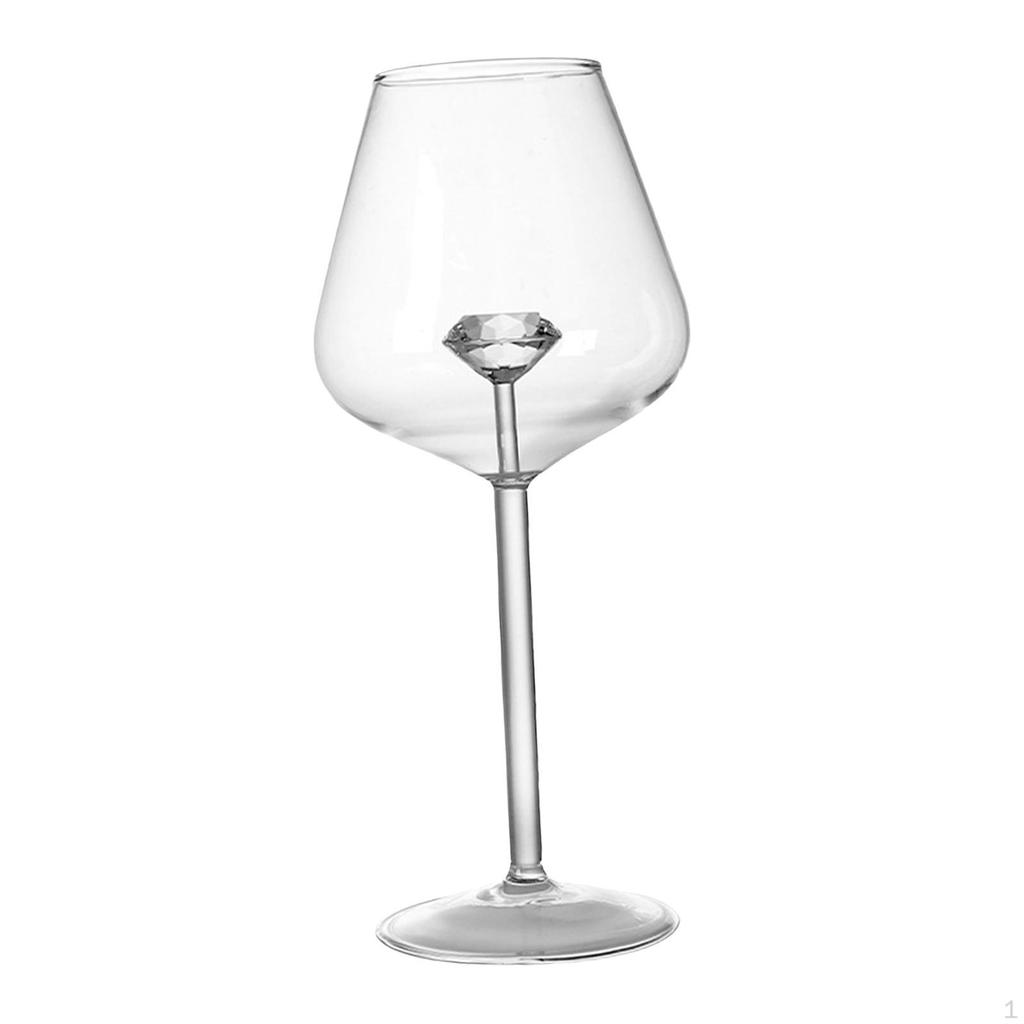 Set di Calici da Vino Diamante per Occasioni Speciali