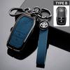 Car Remote Key Case Cover Bag For Toyota Corolla Cross Yaris Sienna Venza Harrier Hilux Land Cruiser Alphard Keyring Accessories