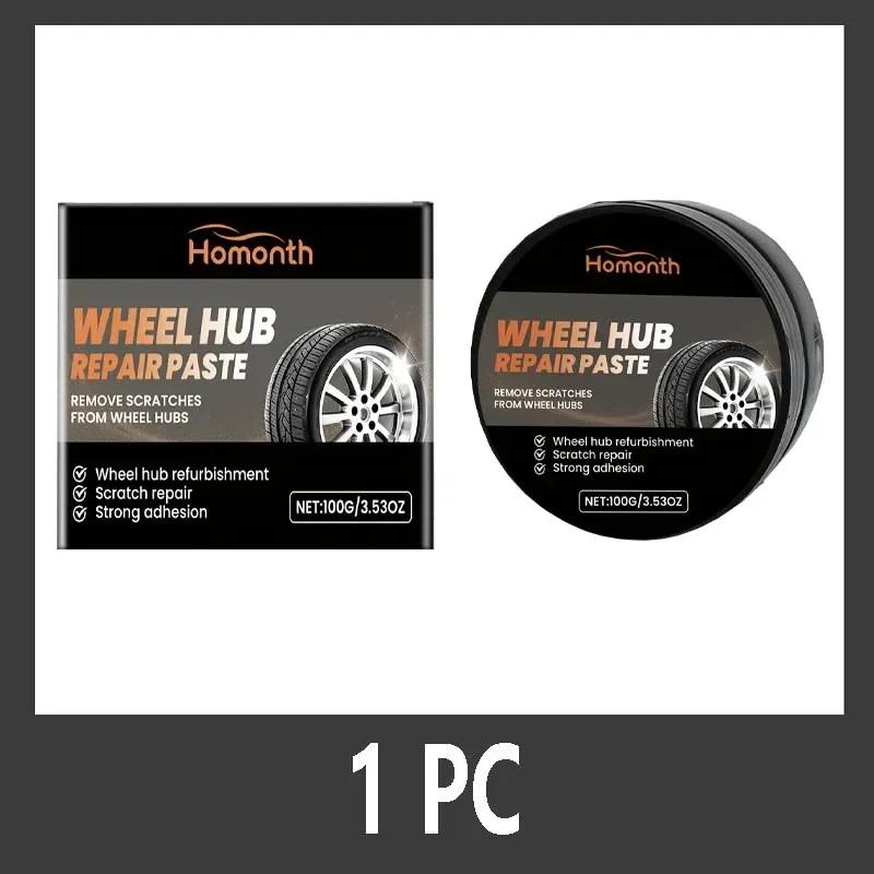 

YC19 Комплект для ремонта ступицы колеса Восстановитель деталей для ремонта царапин на ступице колеса и полировальная паста для ухода за шинами автомобиля и ремонта царапин на колесах