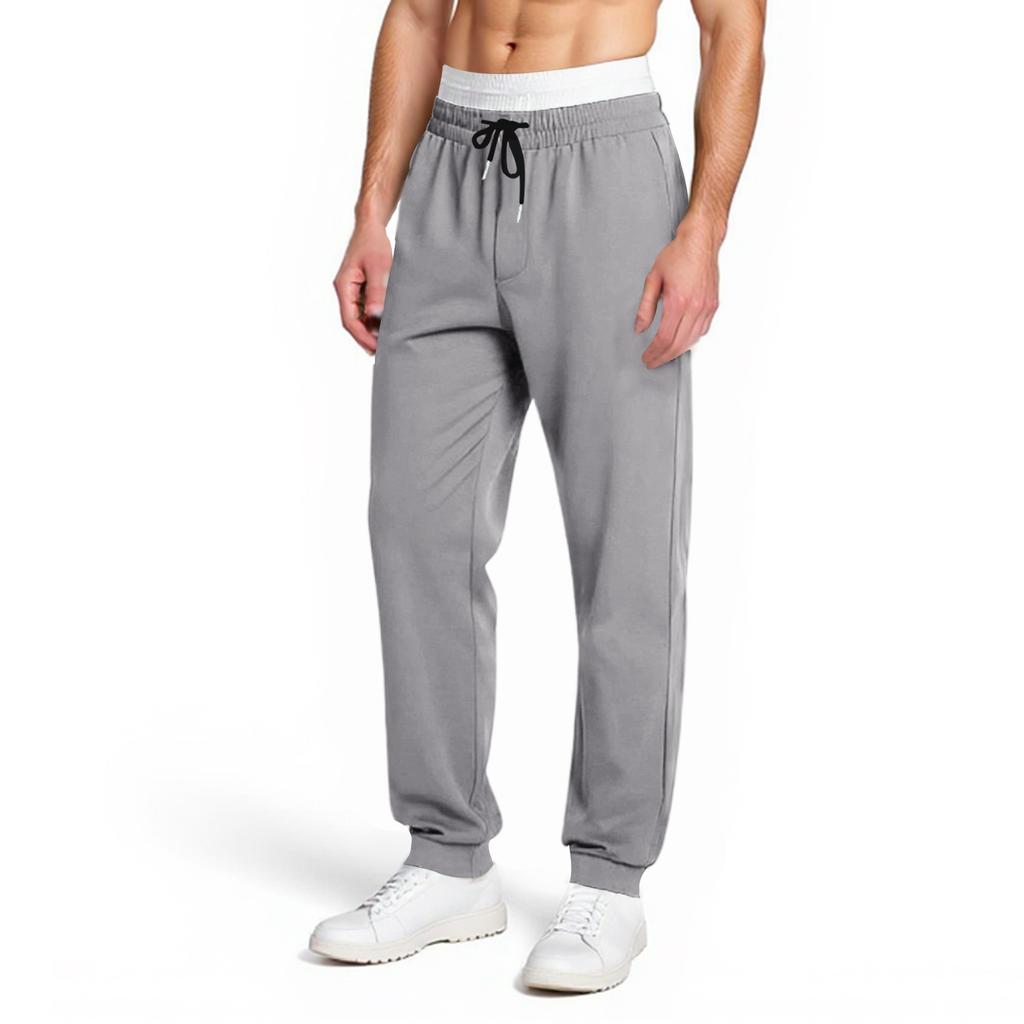 Men'S Sports Pants Running Pants Outdoor Pocket Work Pants Casual Pants