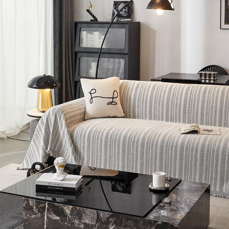 Chenier High-End Sofa Cover Cloth Universal In All Seasons, Sofa Towel Full Cover Cover Blanket Dirt-Resistant And Easy To Clean