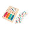 Montessori Preschool Learning Toys, Slide Puzzle Board, Educational Toys Shape Color