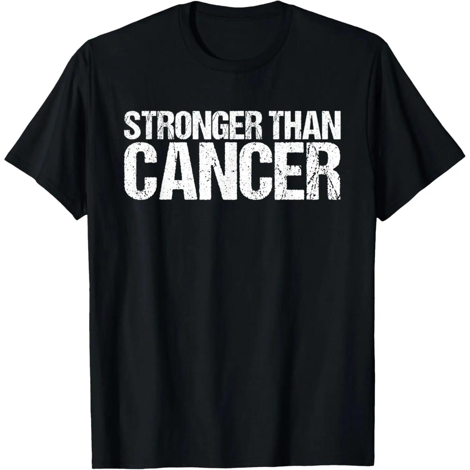 Stronger Than Cancer Find A Cure Cancer Survivor Superhero T-Shirt S чёрный