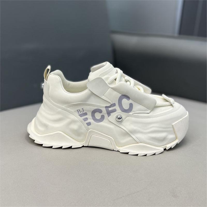 

Autumn light luxury thick-soled muffin comfortable and wear-resistant simple trendy dad shoes trendy xlz 38 this code = leather shoe code