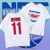 Nets Irving No. 11 Short Sleeve T-Shirt Men's Basketball Loose Cotton Half Sleeve Youth Student Clothes