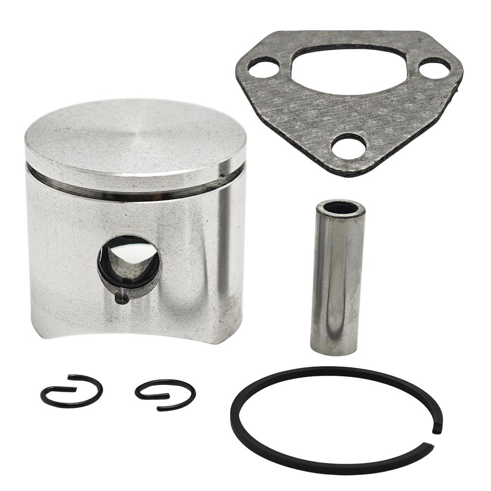 

38mm Piston Ring Muffler Gasket Kit For Husqvarna 136 136LE 137 137E 36 142 142E Chainsaw Engine Motor Parts gasolina China Mainland