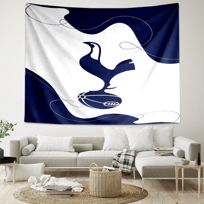1 pièce Tapisserie Tottenham Hotspur F, Salon, Chambre à coucher, Bureau, Décor de Fête, Cadeau Festif Idéal