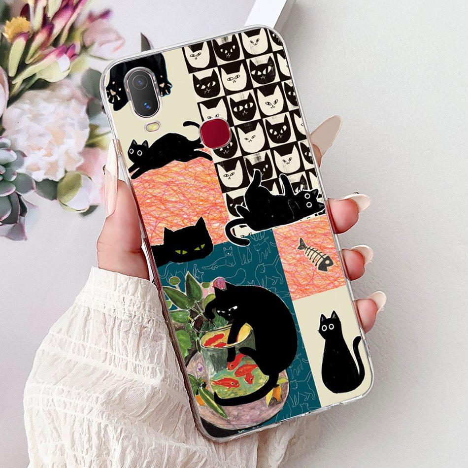 For Vivo Y11 Y12i 1906 1906_20 Fashion Cool Pattern Phone Case For VivoY11 Y 11 (2019) Soft Silicone TPU Cases