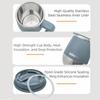 Double-Wall Vacuum Thermal Cup 500ML Sealed Water Cup Portable Insulated Coffee Mug  Home Use