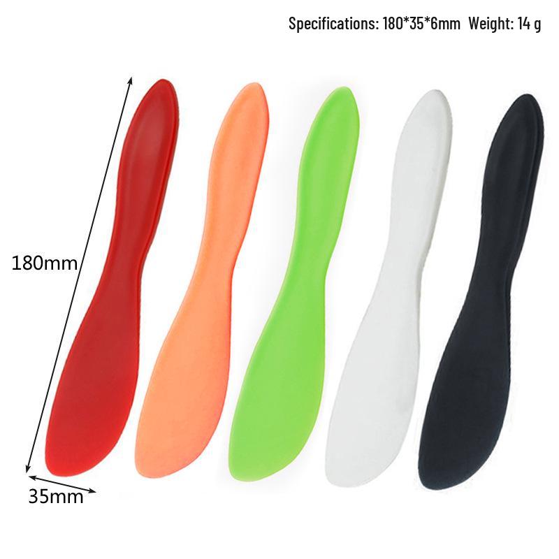 Food-Grade Plastic Spreader: Multipurpose Knife for Sauce, Butter, Cream, Cheese, and Jam.