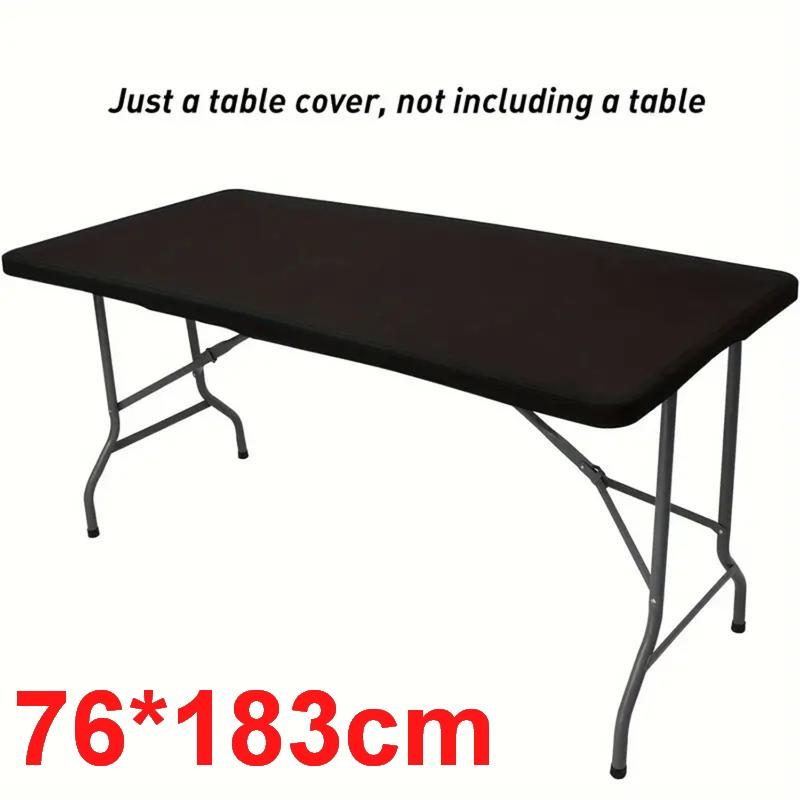 Spandex Tablecloth Elastic Fitted Stretch Rectangular Tablecloth Washable And Wrinkle Resistant Patio Table Cover