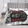 Horror Game Iron Lung Blanket Quality Warm Soft  Bedding Throws Spring Girls Boys Bedroom Comfortable Bedspread
