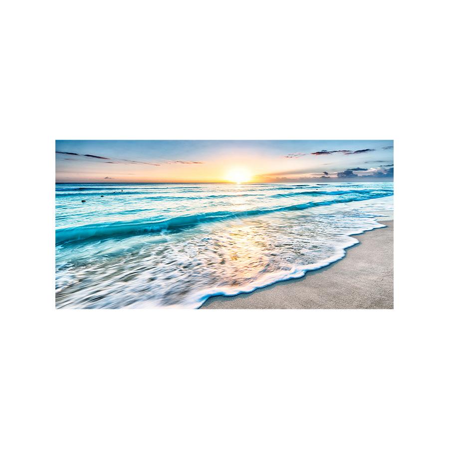 

Плакаты для настенного искусства с закатом на пляже, пейзажная живопись на холсте, принт, скандинавское украшение для стен, картина для декора дома 20x40cm NoFrame