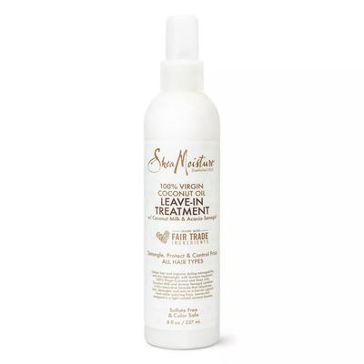 Shea Moisture Olio di Cocco Vergine 100% Trattamento Leave-In, 237ml, 1 unità