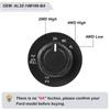 4 x 4 4WD Electronic Locking 4 Wheel Drive Switch Knob AL3Z-14B166-BA AL3Z14B166BA Direct Replacement for 2009-2014 Ford F-150