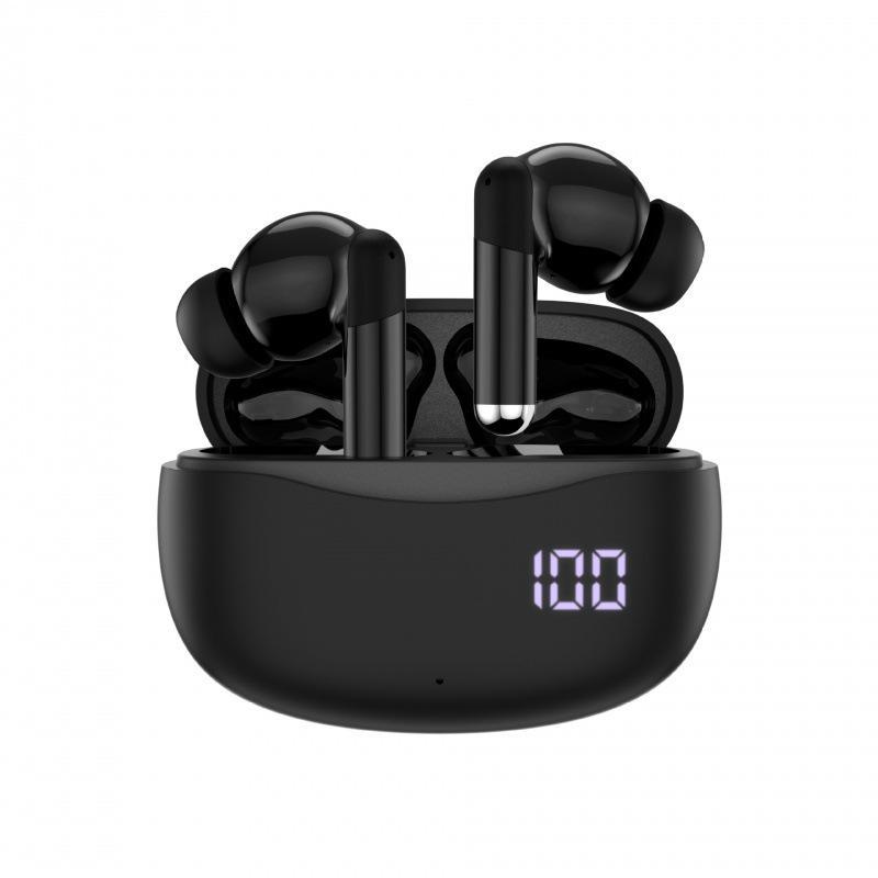 

Беспроводная Bluetooth-гарнитура SP9D: Шумоподавление и длительное время работы от батареи благодаря встроенному цифровому дисплею чёрный