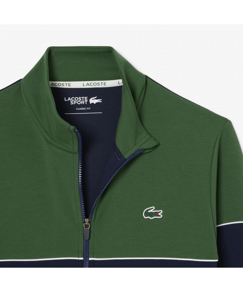 Lacoste Men'S Lettering Tennis Sweat Jacket Sh4751-55N 802
